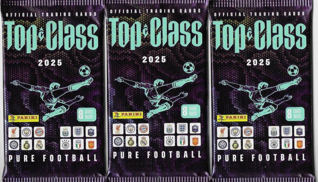 Fotbalové karty Panini TOP CLASS 2025 - Albumy, balíčky .... - 3