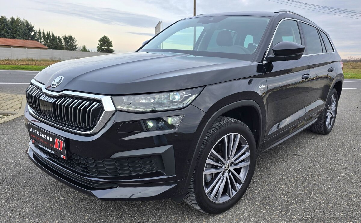 ✅️Škoda Kodiaq L&K 2.0TDI 147kw 4x4,2022,Ťažné,DCC,Webasto✅️