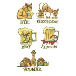 Predam Vypaľovacie nalepky na sklo, porcelán,200C - 3