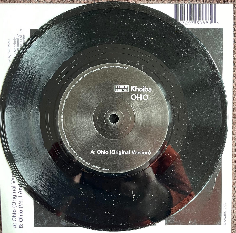 Khoiba Ohio vinyl 7" nový - 3
