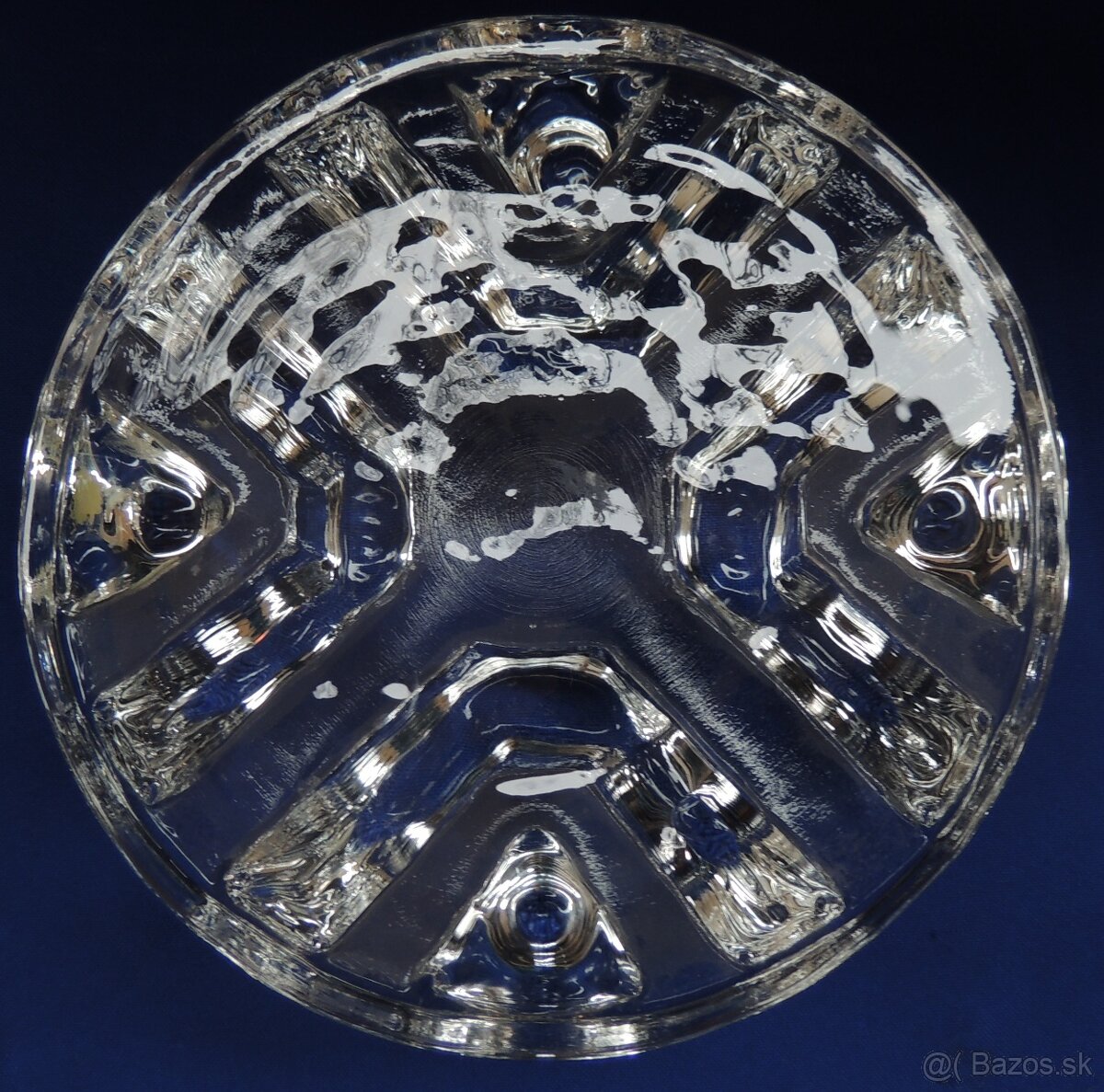 sklenený podstavec alebo držiak na čajovú sviečku. - 3