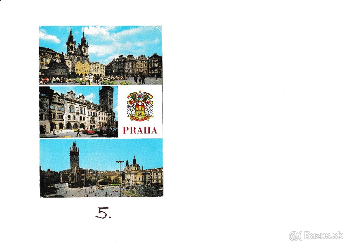 Pohľadnice Praha - 3