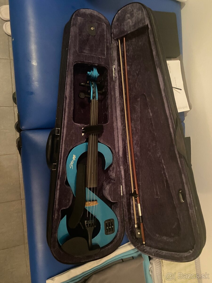 Stagg EVN 4/4 Blue Elektrické husle - 3