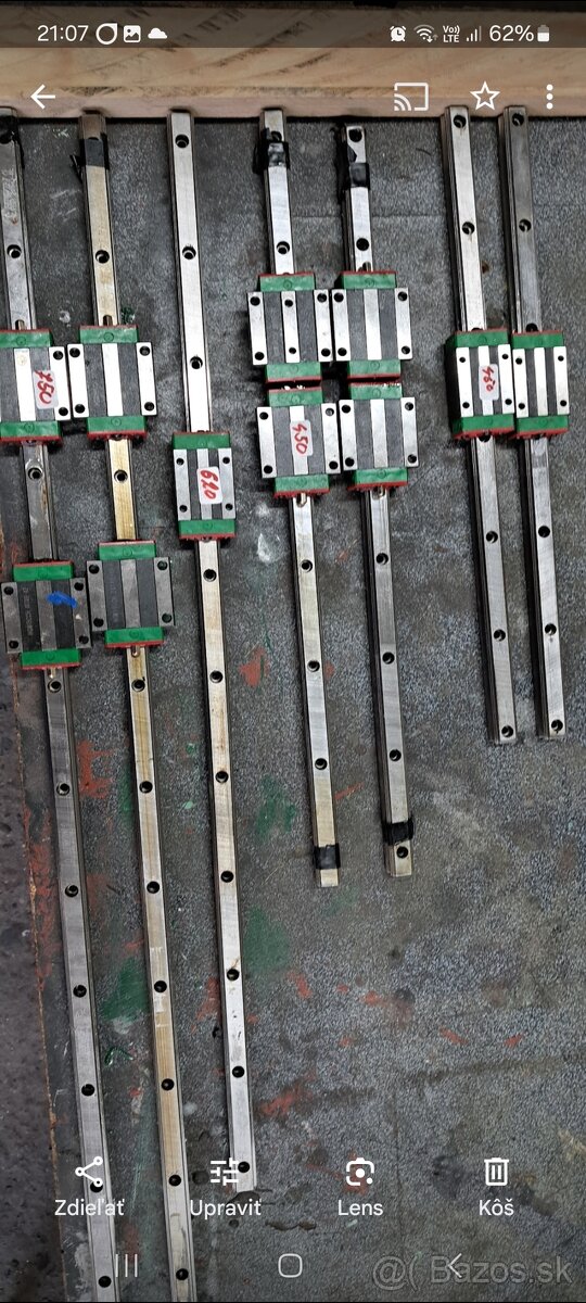 Predam linearne vedenie . - 3