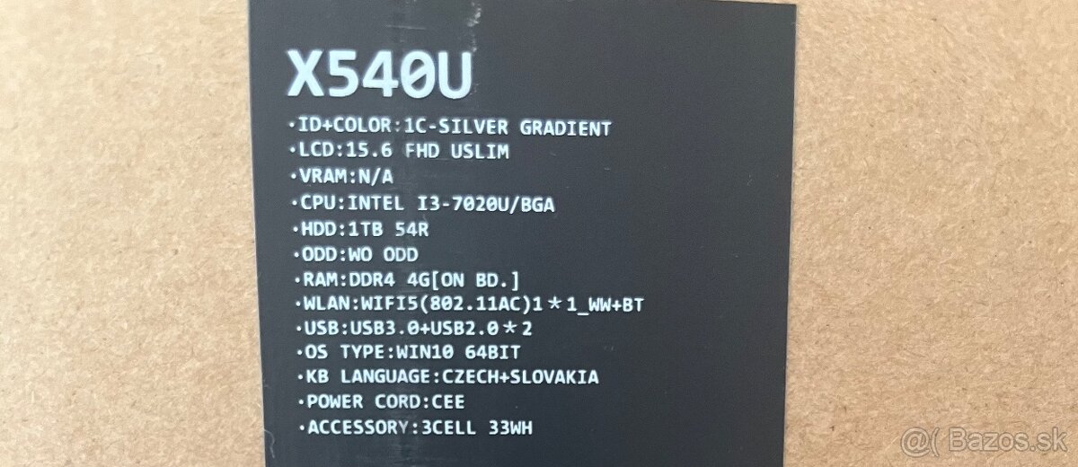 Asus X540u - 3