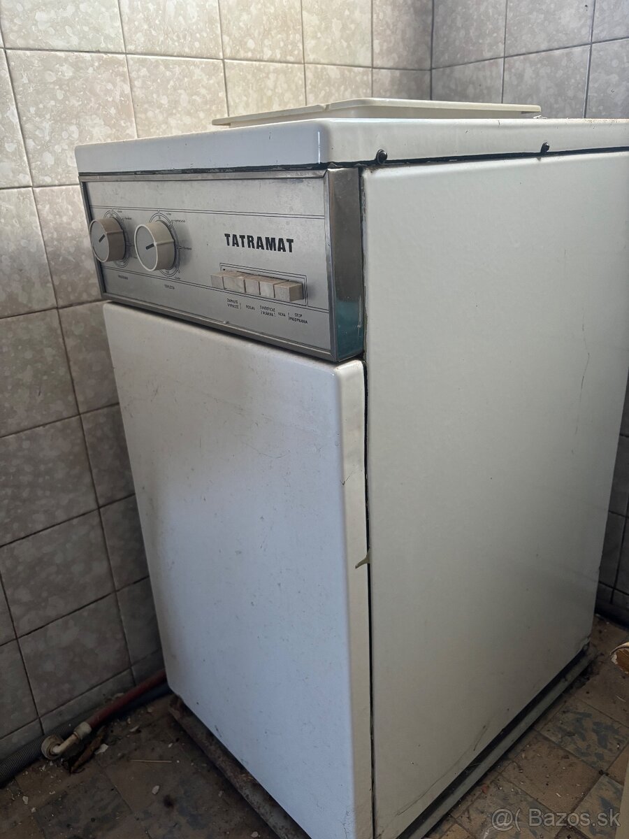 Práčka Tatramat – funkčná, starší typ - 3