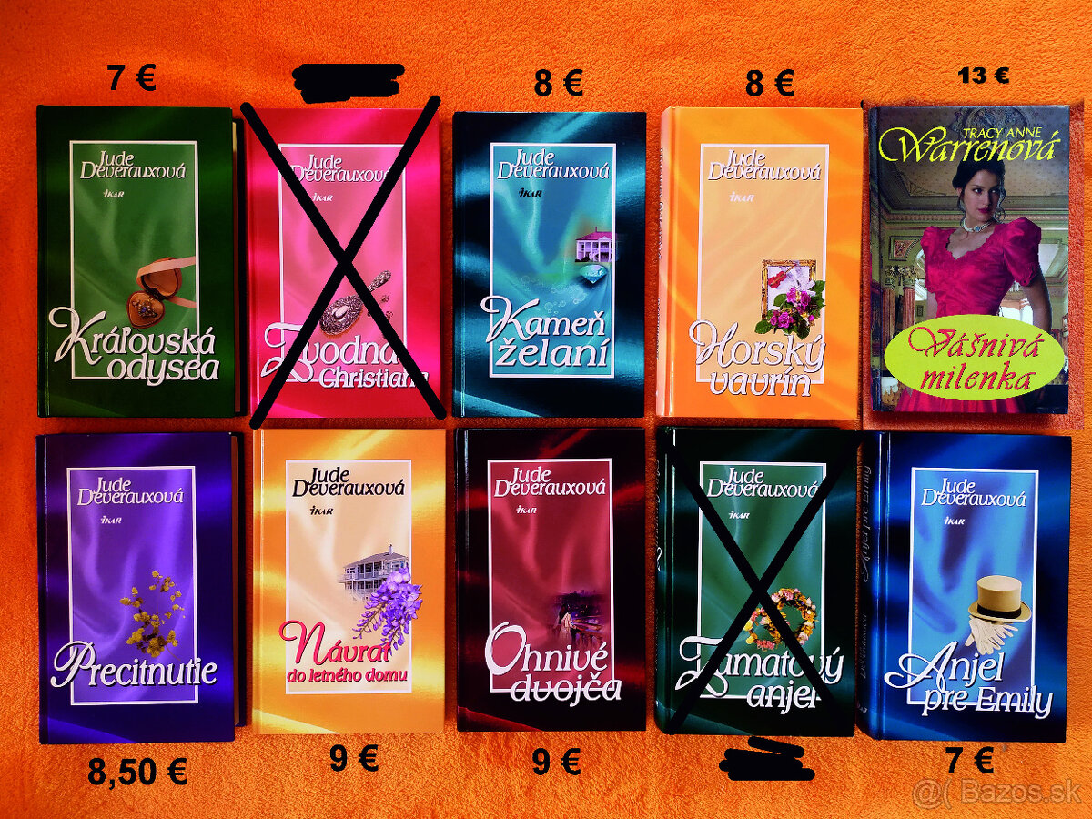 Romány, beletria, romantické, historické, detské knihy - 3