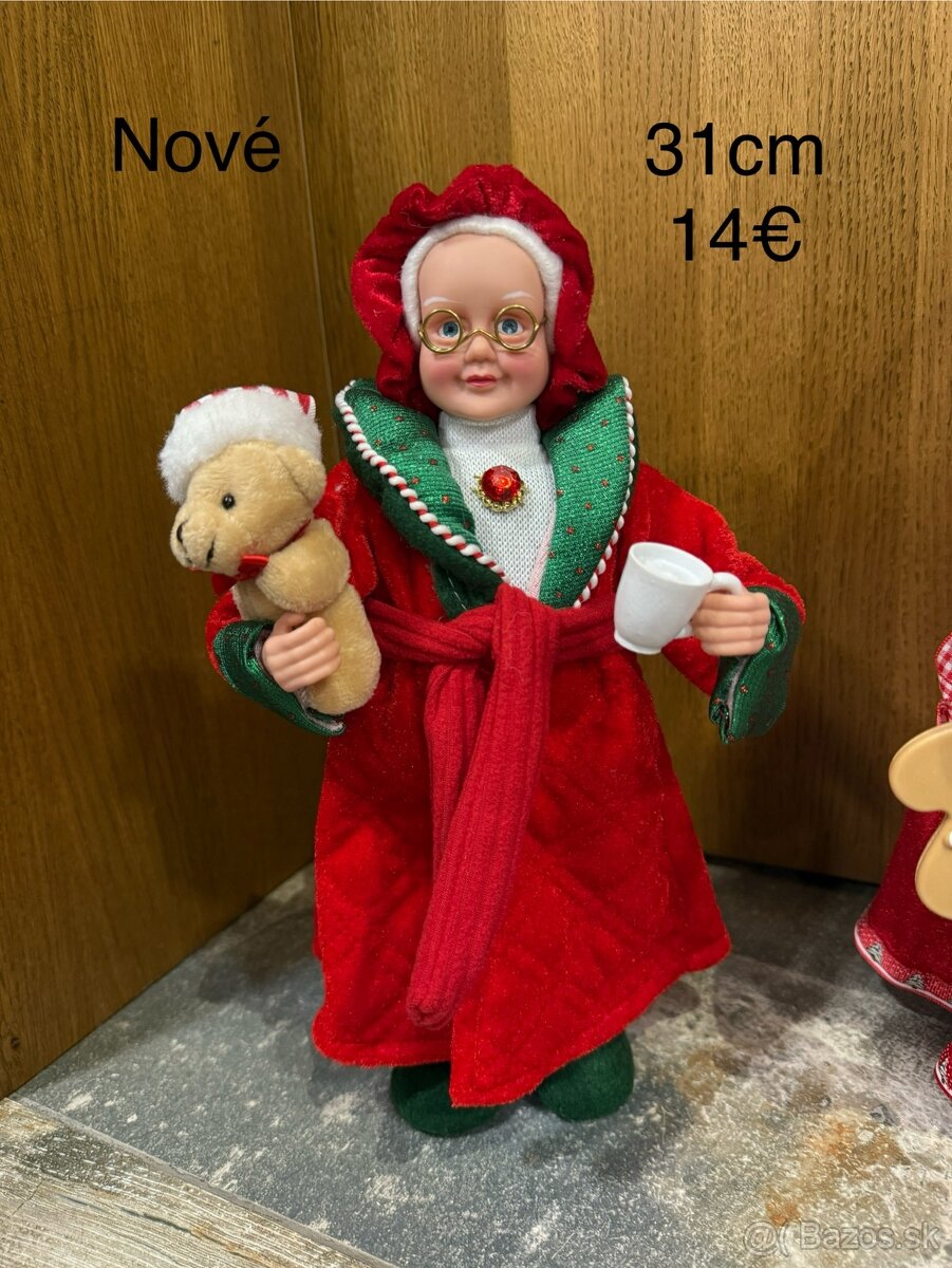 Vianočné dekorácie postavičky - 3