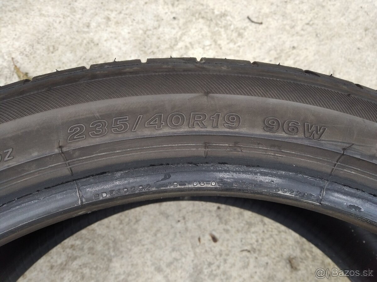 Letné pneu Bridgestone Potenza S001 235/40 R19 - 3