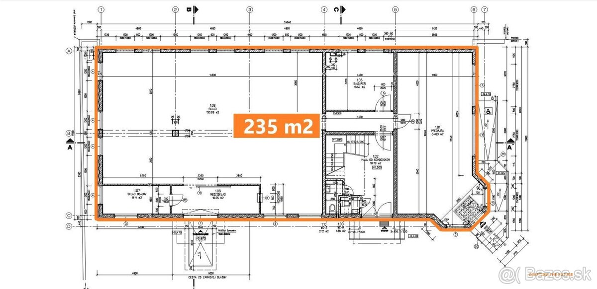 CREDA | prenájom obchodný priestor so skladom, Nitra - Chren - 3