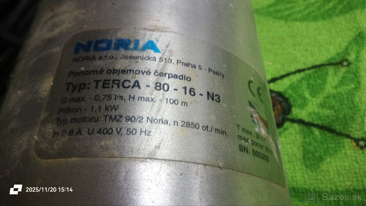 Ponorné čerpadlo (ponorka) - 3