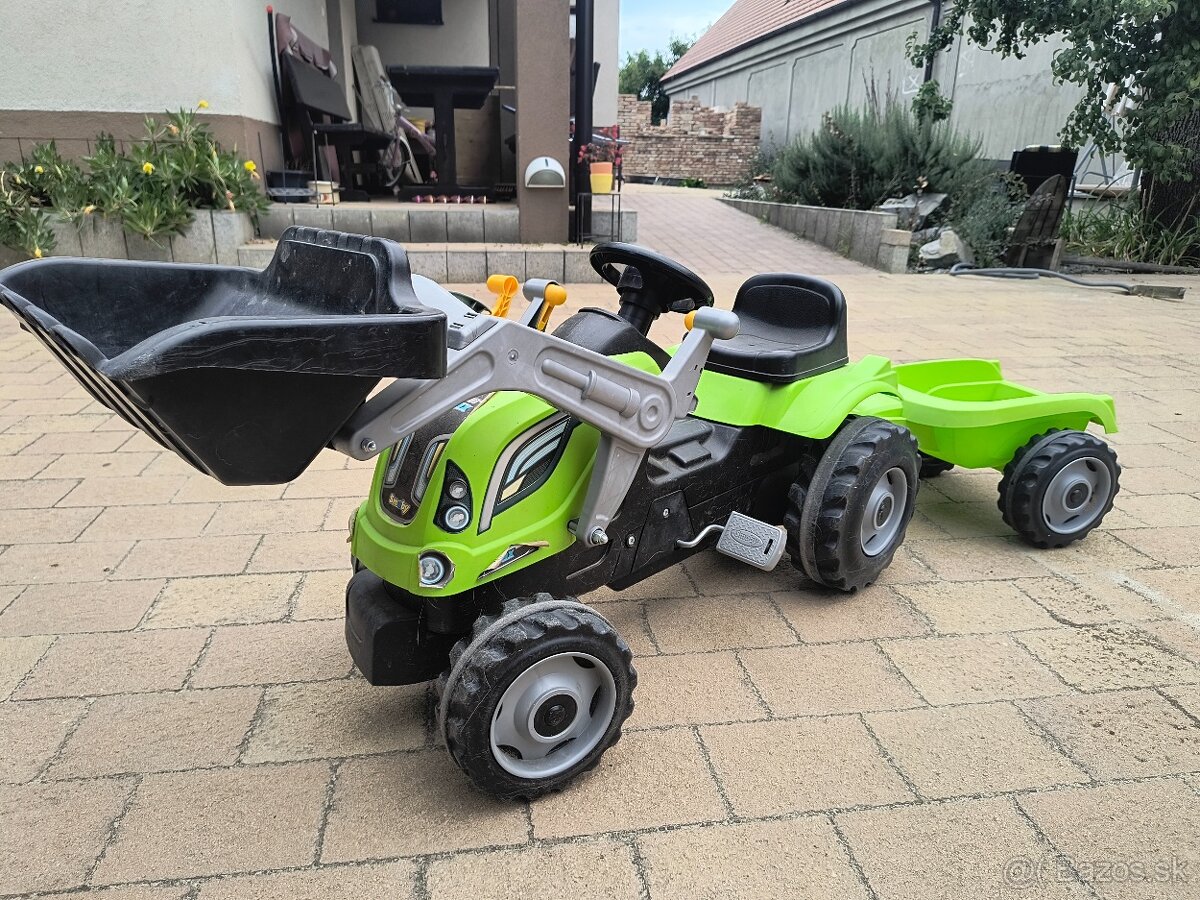 Slapaci nakladač - traktor s vlečkou - 3