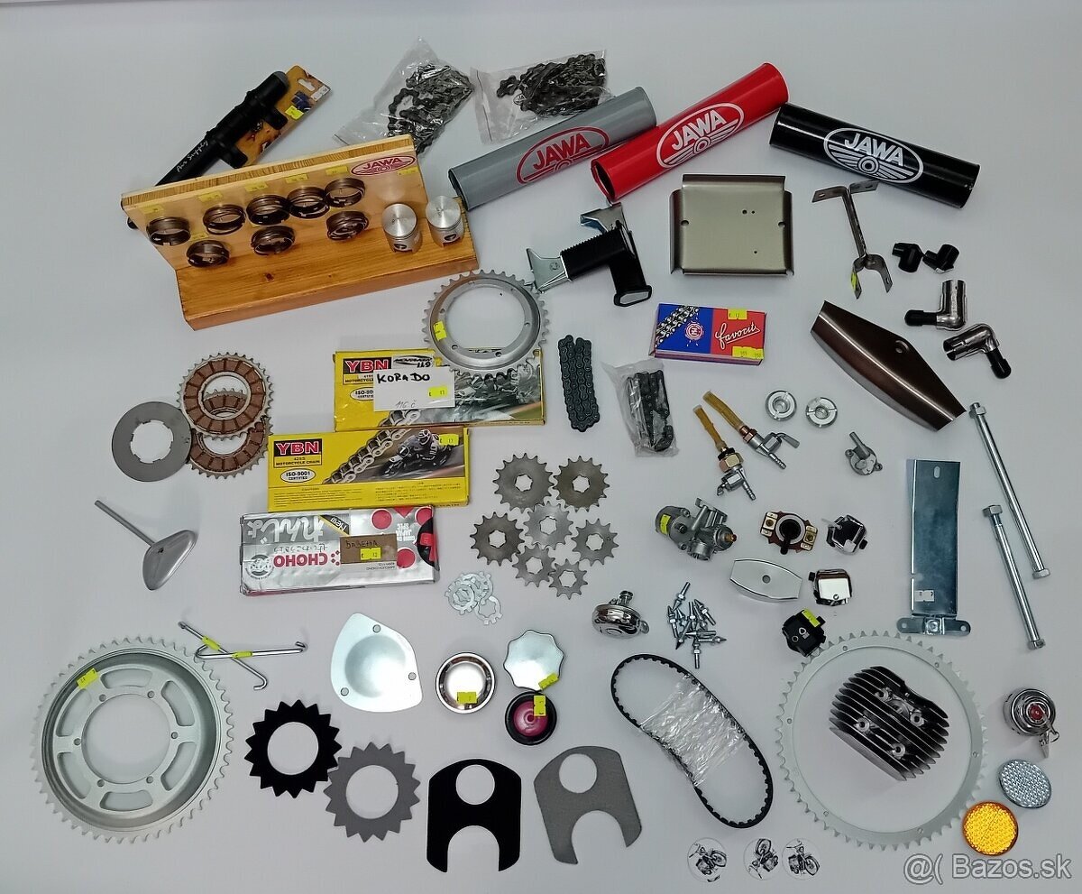 BABETTA 207,210,JAWA PIONIER 50 SÚČIASTKY NÁHRADNÉ DIELY - 3