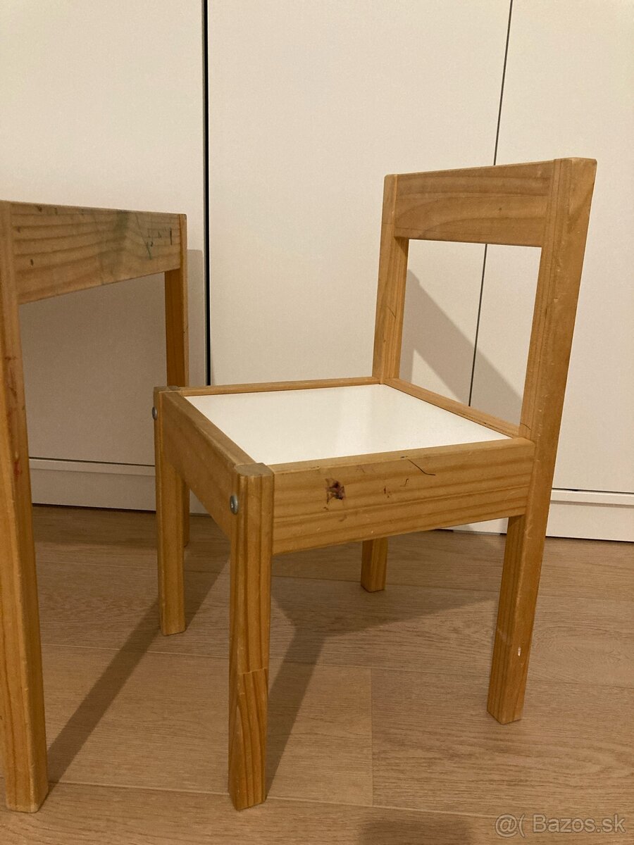 Detský stolík a stoličky IKEA LÄTT - 3