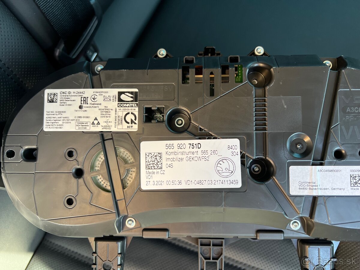 Budíky Škoda Kodiaq 147kw 2021 - 3