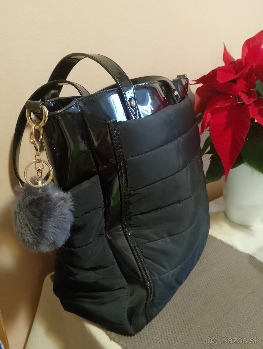 kabelka čierna - 3