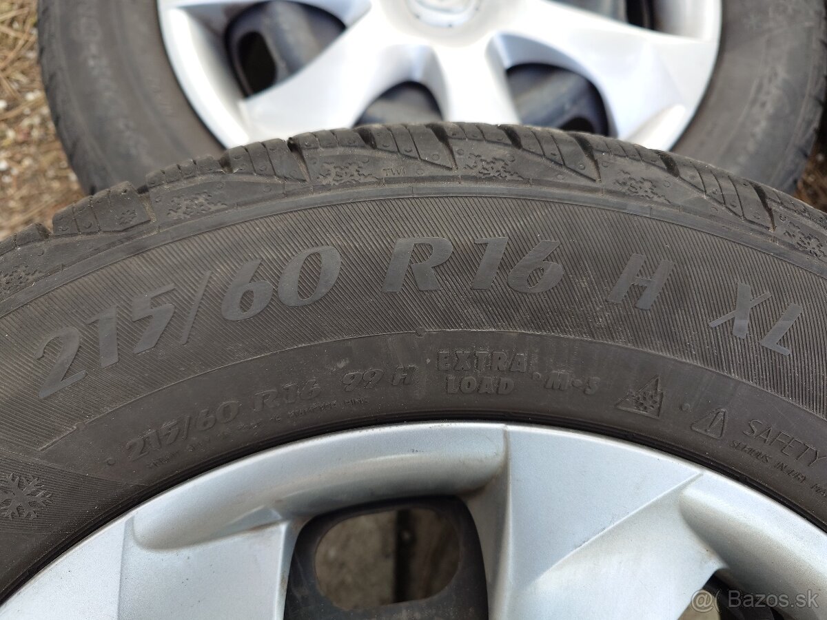 Zimná sada 215/60 R16 - 3
