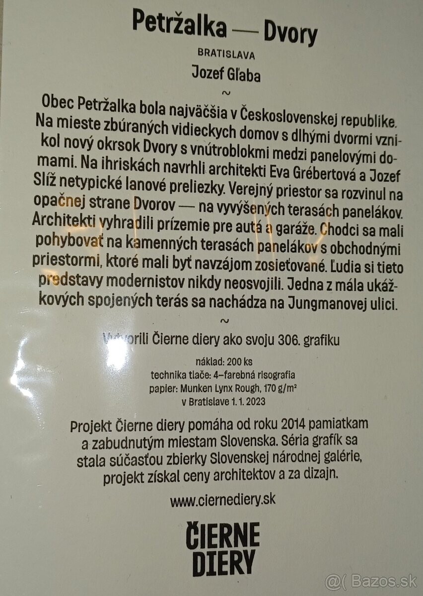 Predam grafiky Cierne diery - 3