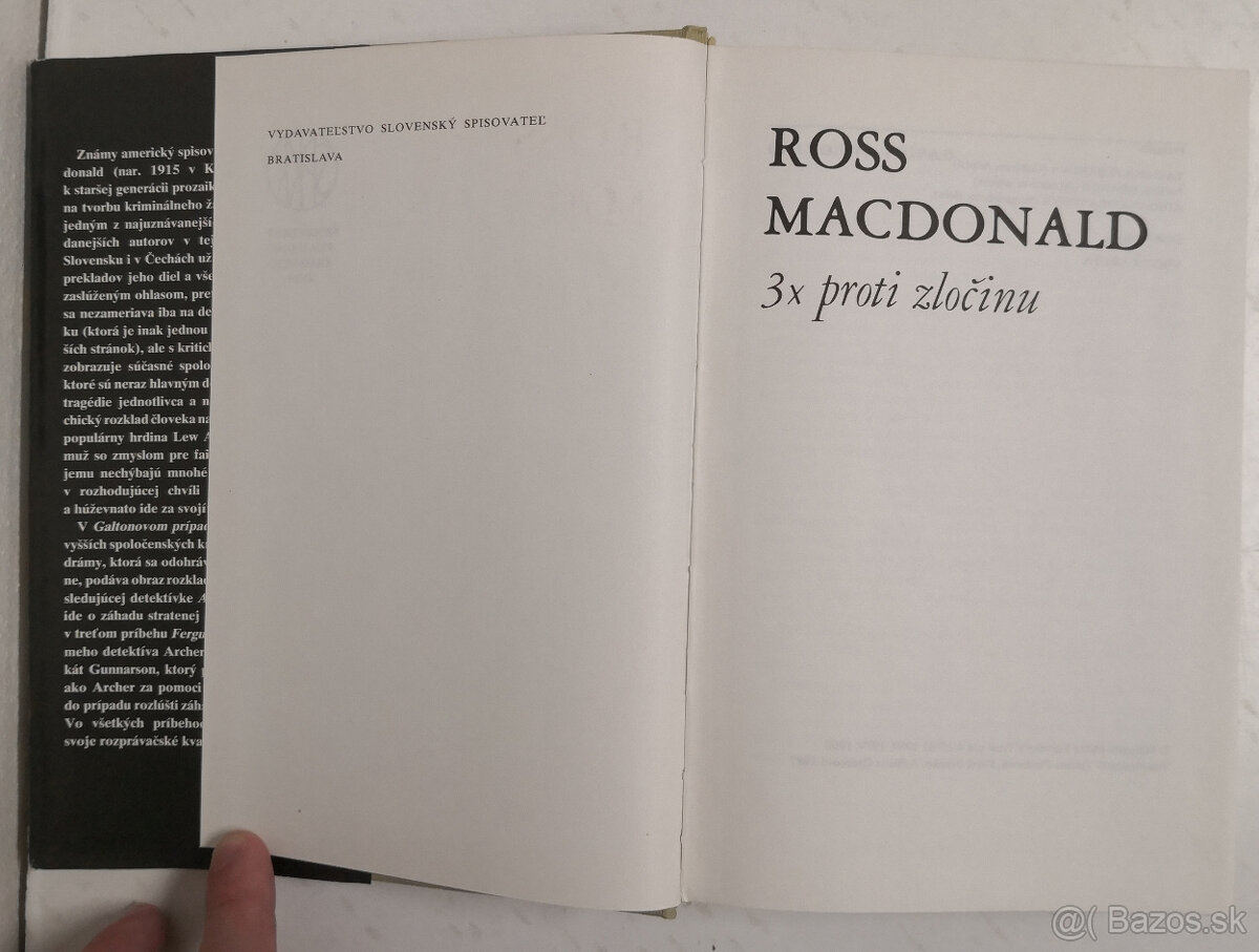 Ross Macdonald - 3x proti zločinu - 3