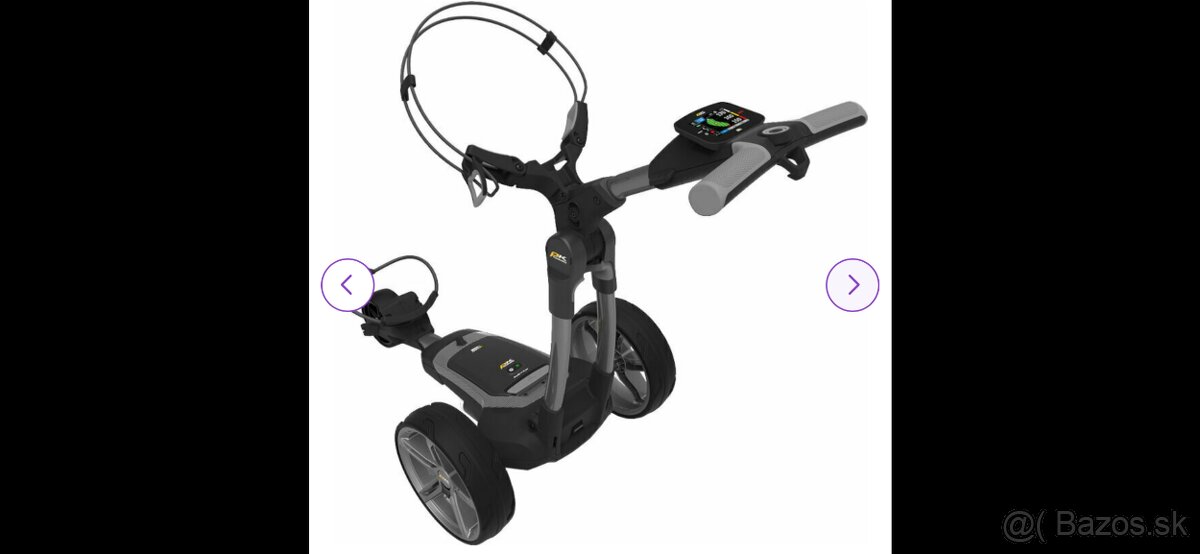 Predám novy el.vozik PowaKaddy FX7 EBS GPS Titan 36 Holes - 3