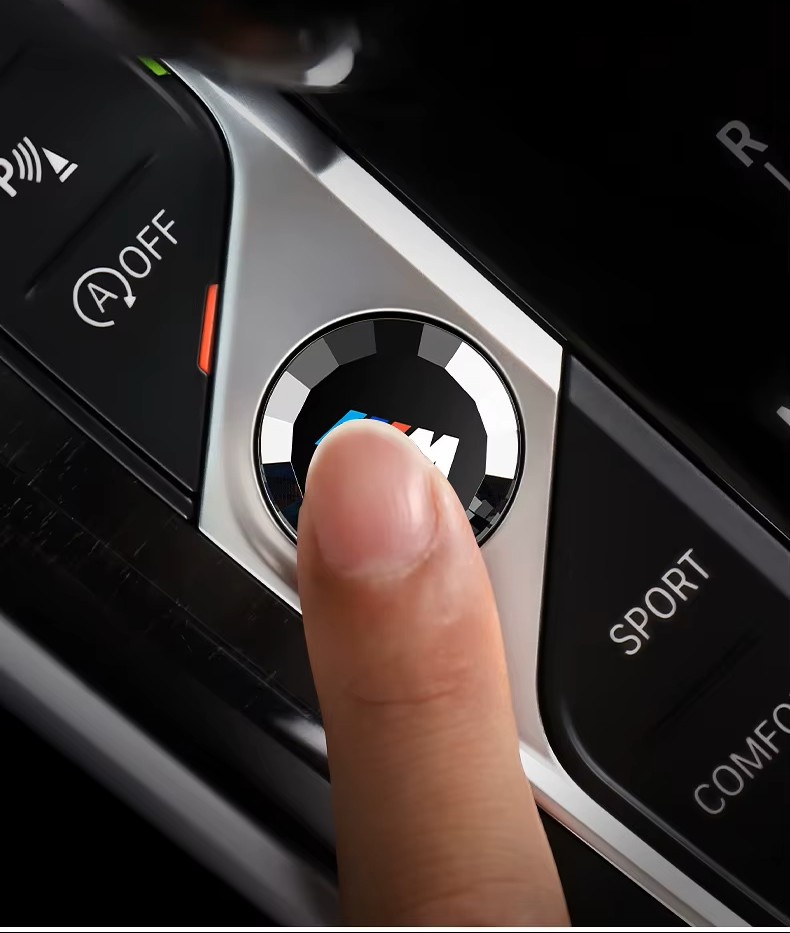 BMW Crystal tlačidlo štartovania Mko - 3