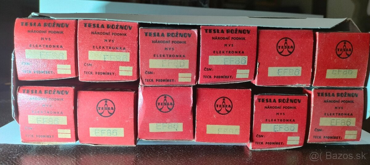 Elektrónky EF86 - 3