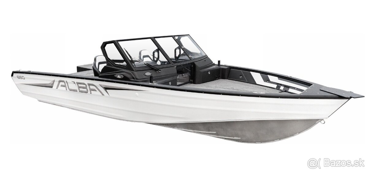 Predám špičkový rybársky hliníkový čln ALBA 570 - 3