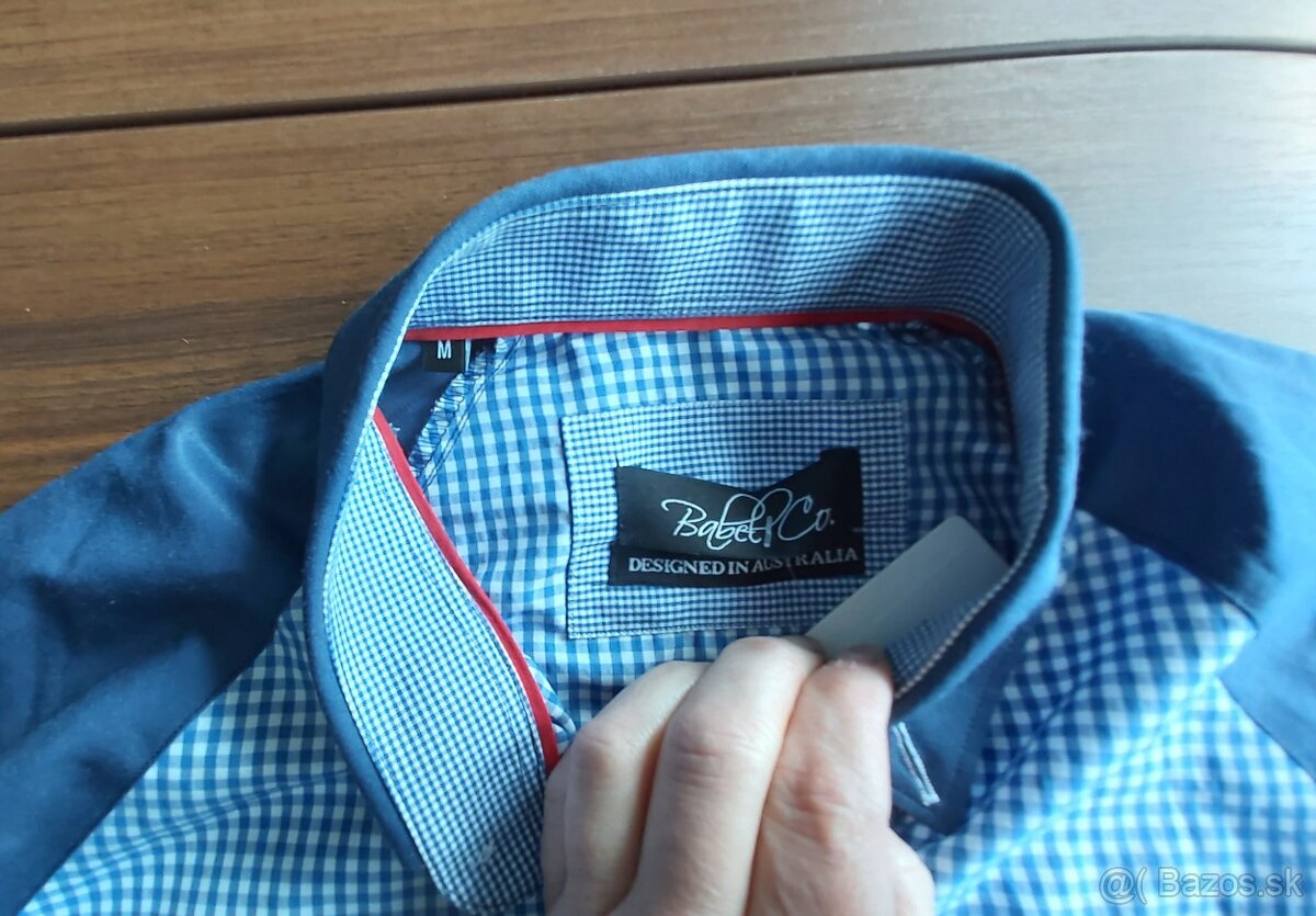 Pánska nová košeľa veľkosť M - 3