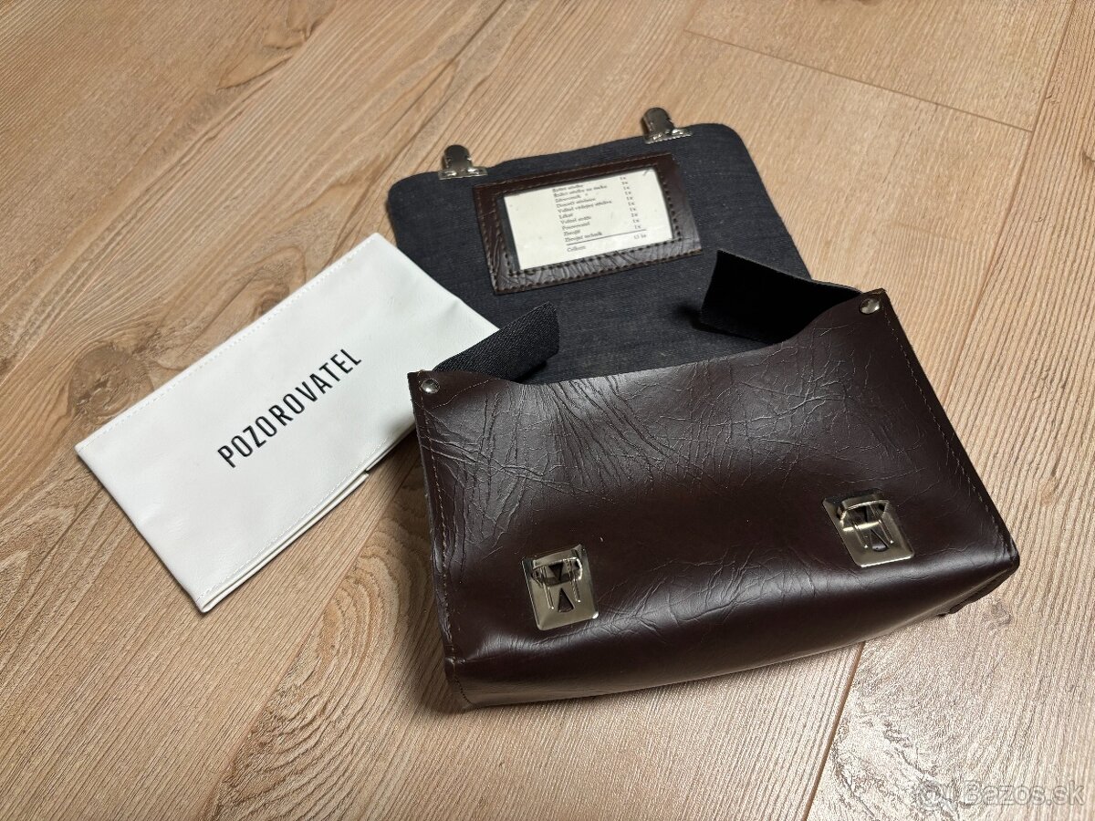 Vojenská brašňa s rukávovými páskami, originál ČSLA, nová - 3