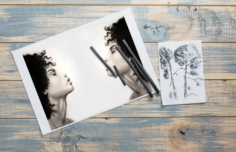 ''Two In One'' - Realistická kresba - 3