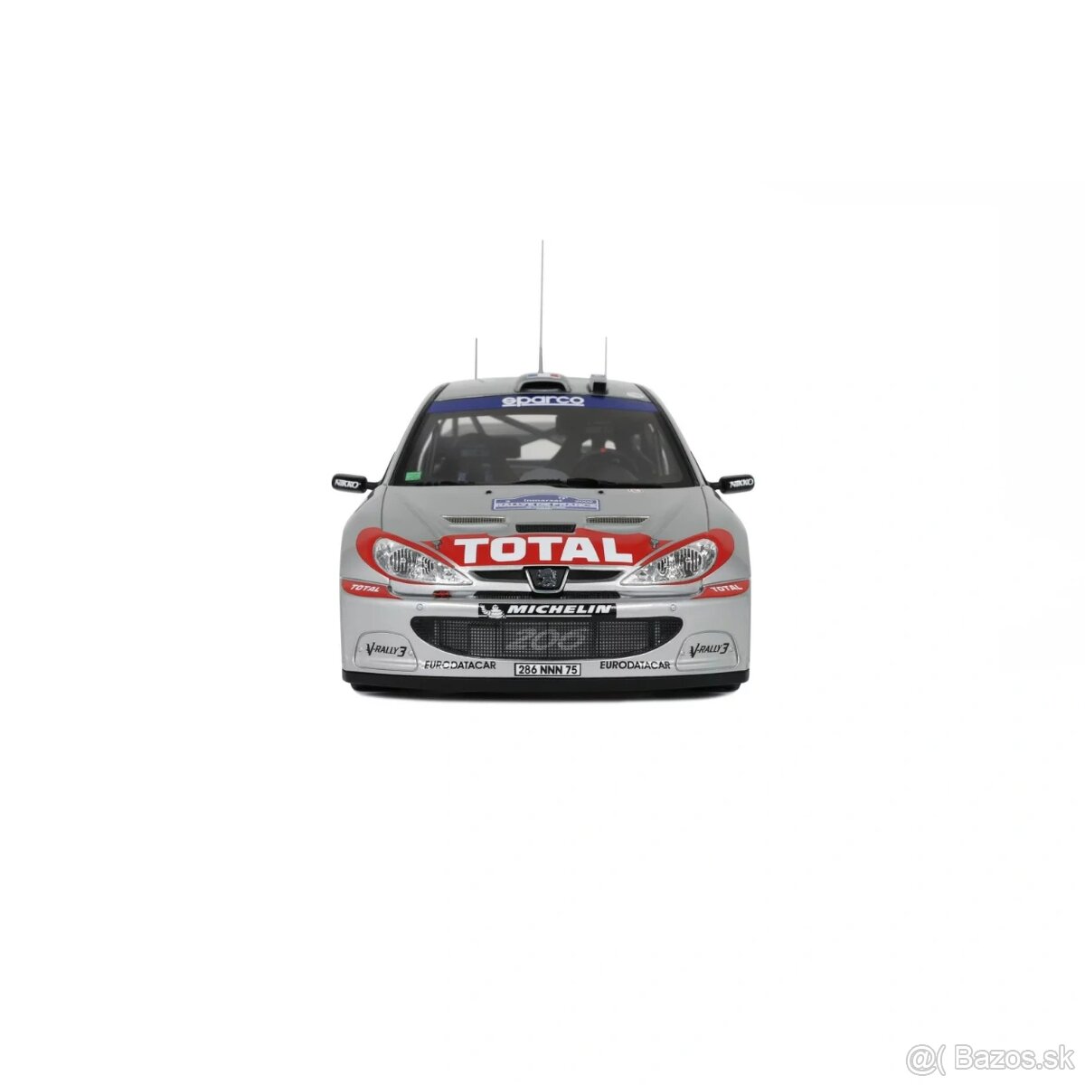 1:18 OTTO Peugeot 206 WRC Tour de Corse 2002 - 3