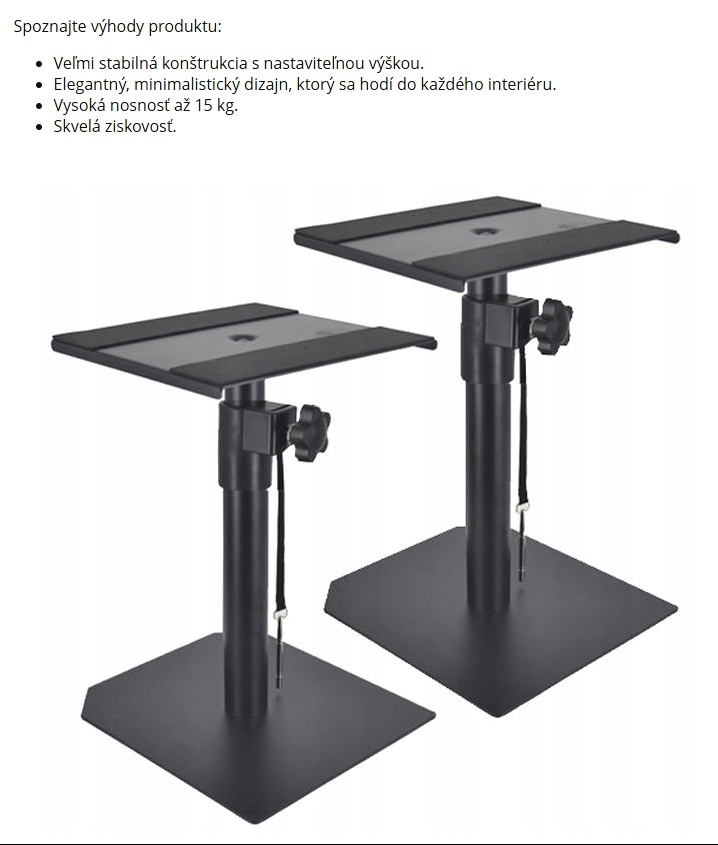 Stojany na reproduktory - 3