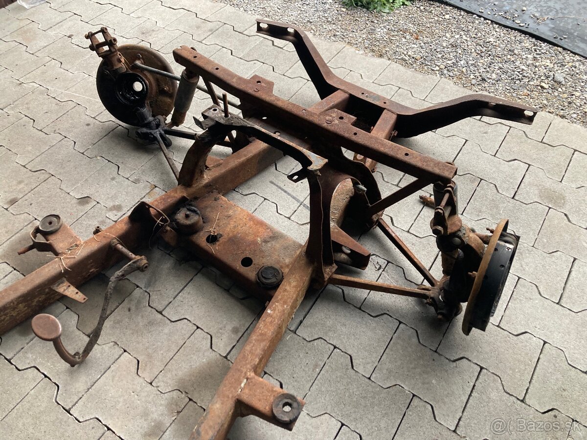 Rám podvozku IFA F9 - 3