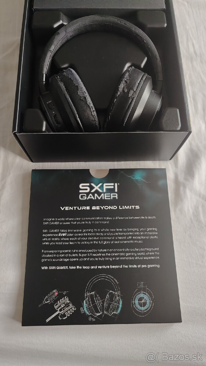 Slúchadlá CREATIVE SXFI Gamer - 3