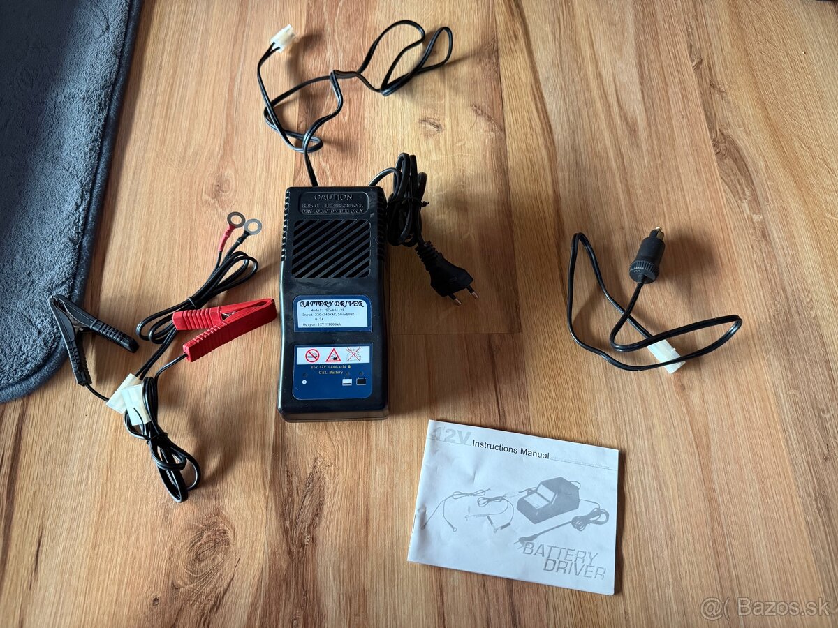 Nabíjačka autobaterii 12V - 3