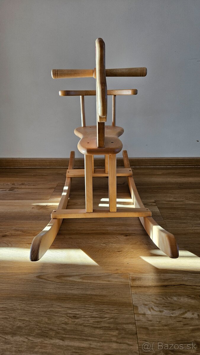 Drevený hojdací koník - 3