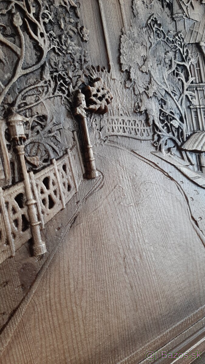 Drevený obraz 66×84cm.hr.4cm - 3