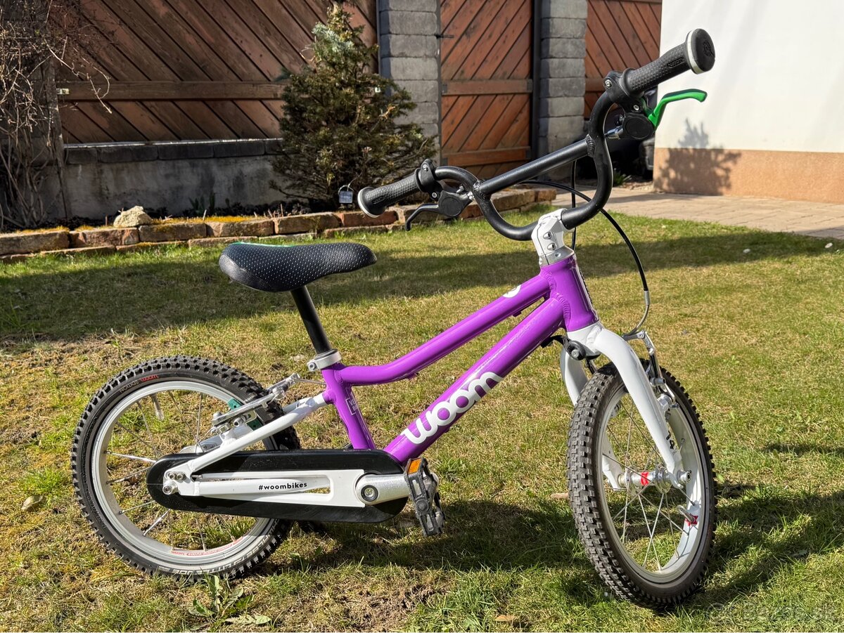 Woom 2 so stojanom - fialovy - 3