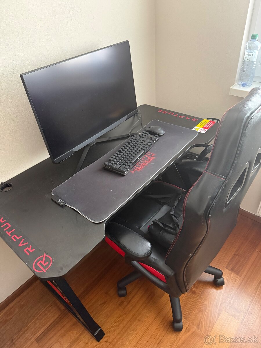 Herny PC +Monitor+klavesnica+stôl+herna stolička +učty k hra - 3