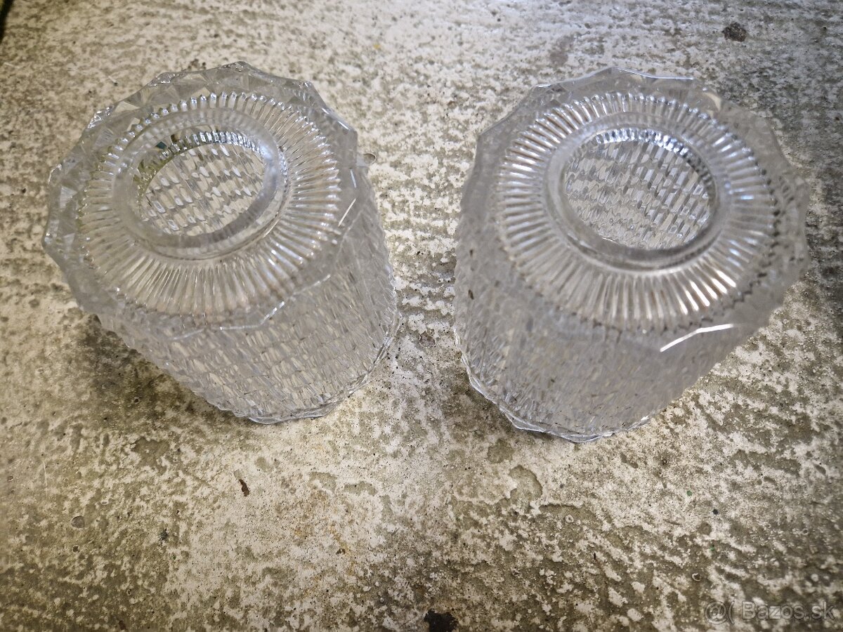 Predám krištáľové sklo na retro lampu - 3