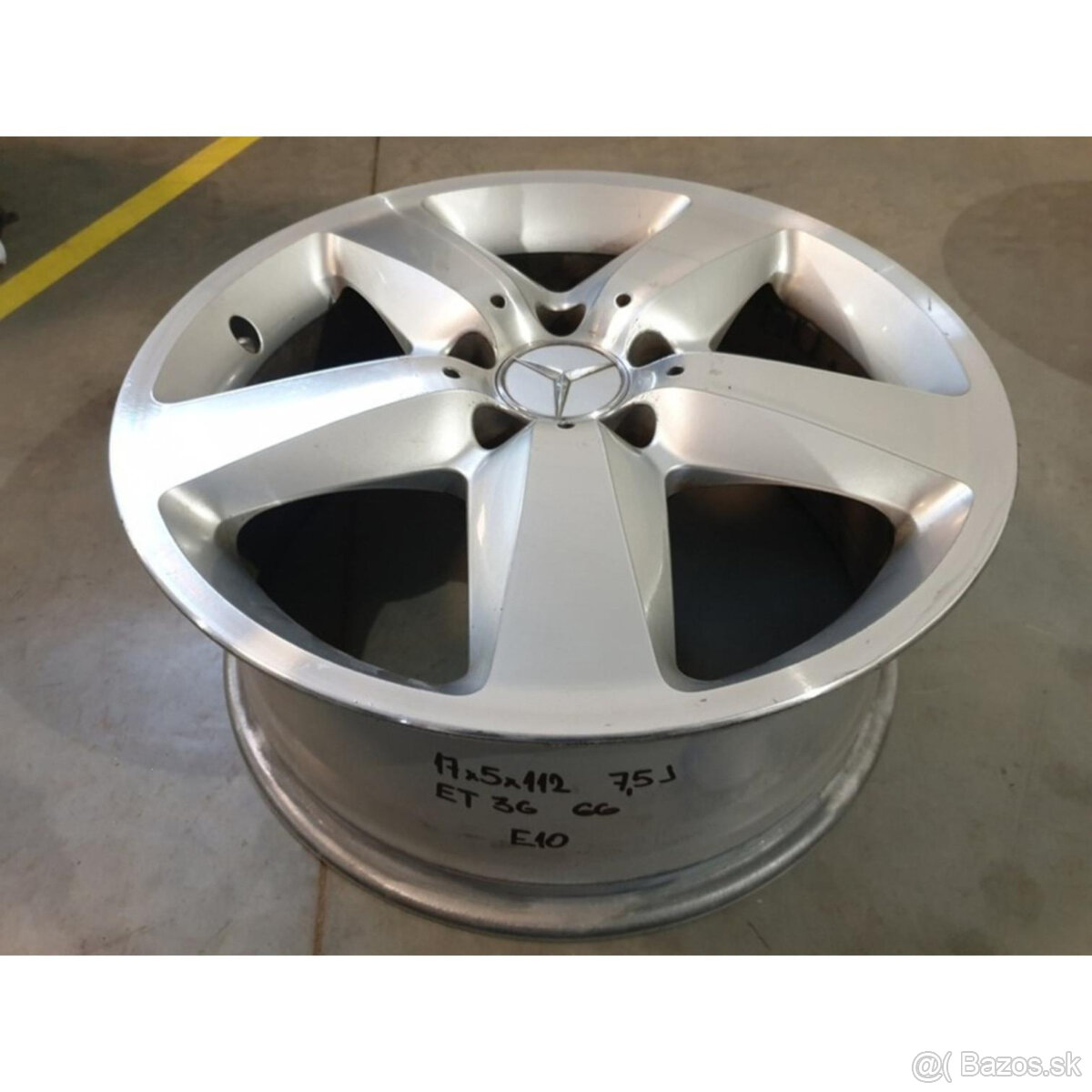 Mercedes dvojrozmer disky 5x112 R17 8,5J-7,5J ET30-ET36 - 3