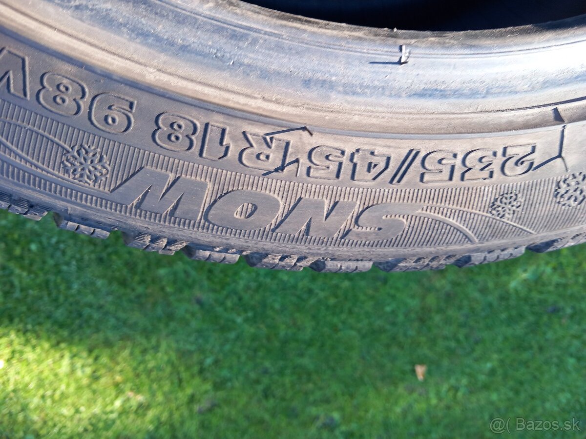 235/45 r18 zimne pneumatiky 4 kusy - 3
