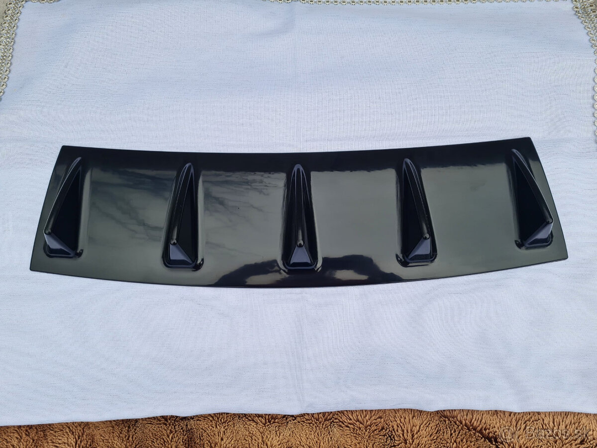 Spojler zadného nárazníka difúzorové plutvy žralocie plutvy - 3