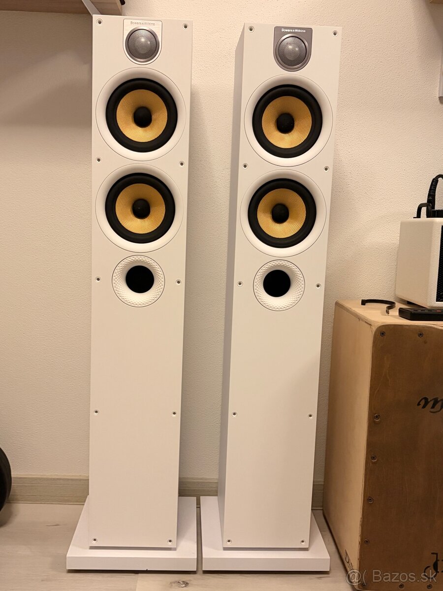 Bowers & Wilkins 2-Pásmový stĺpový reproduktor 684 S2 White - 3