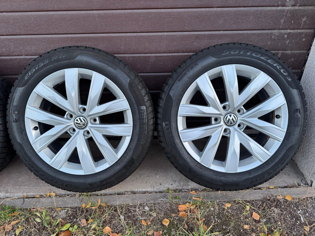 originální ALU kolesá vw marstrand R17 5x112 - 3