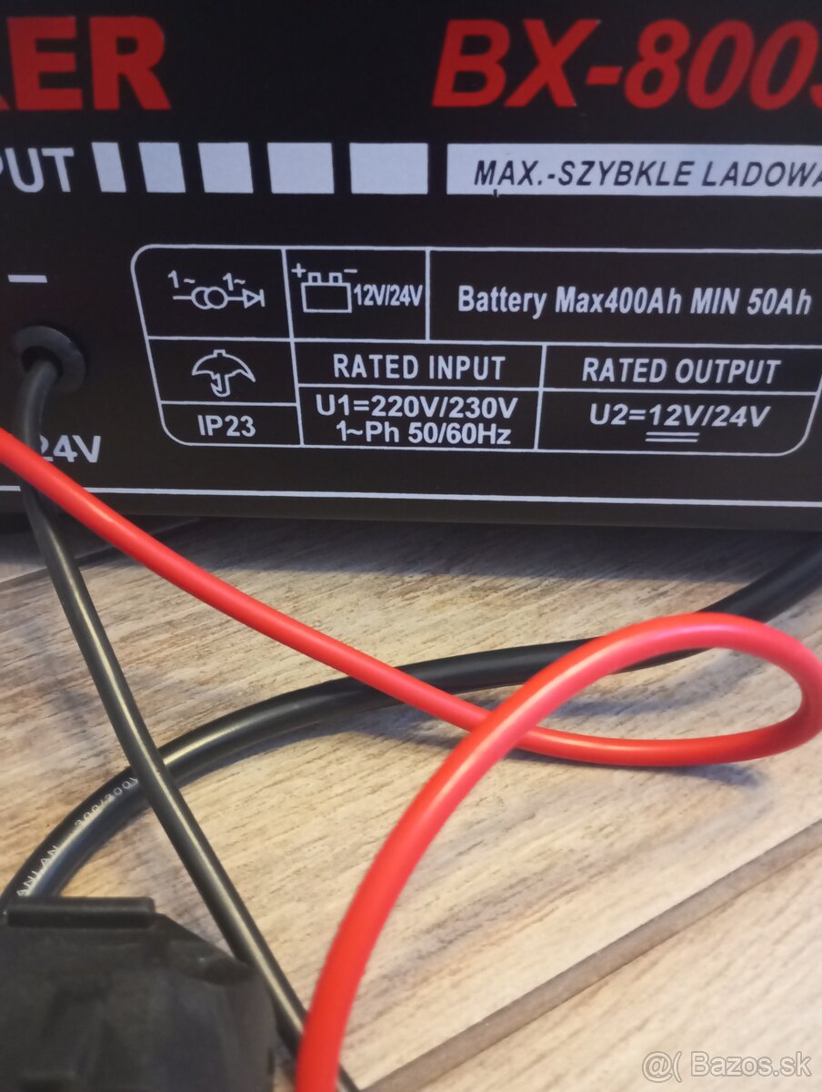 Nabíjačka autobaterií 12/24V BX-8003 BOXER -nová - 3