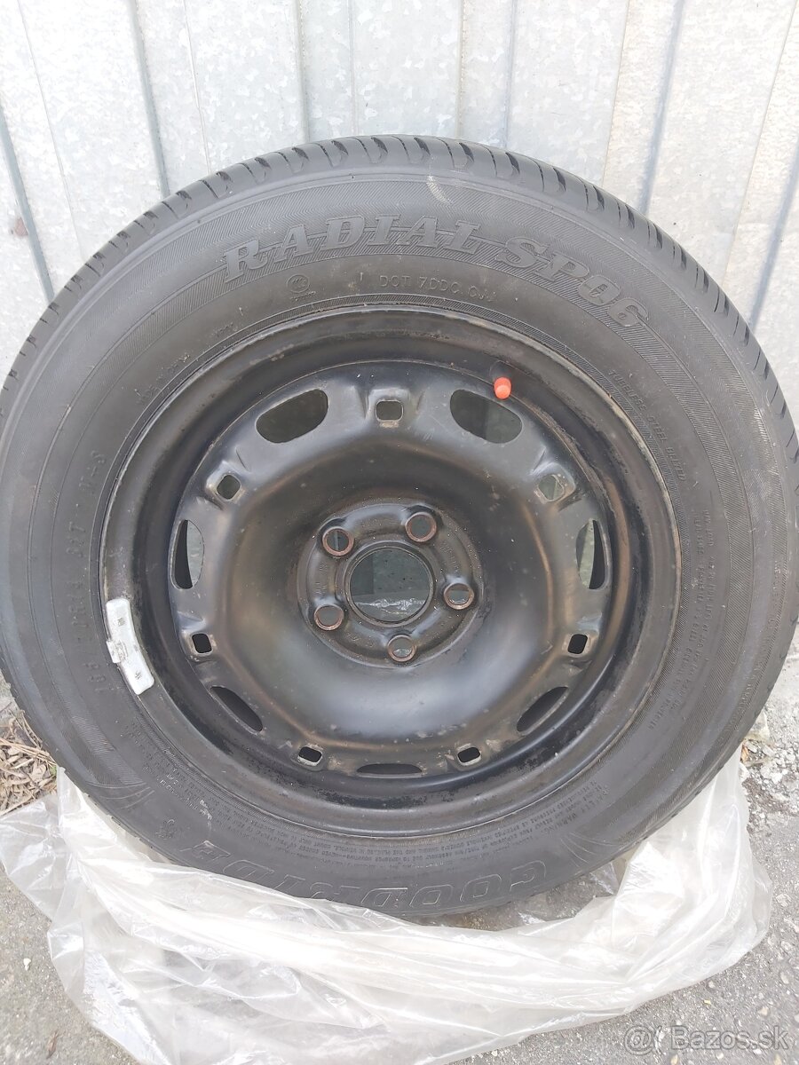 Nové rezervné koleso Fabia 1. - 3