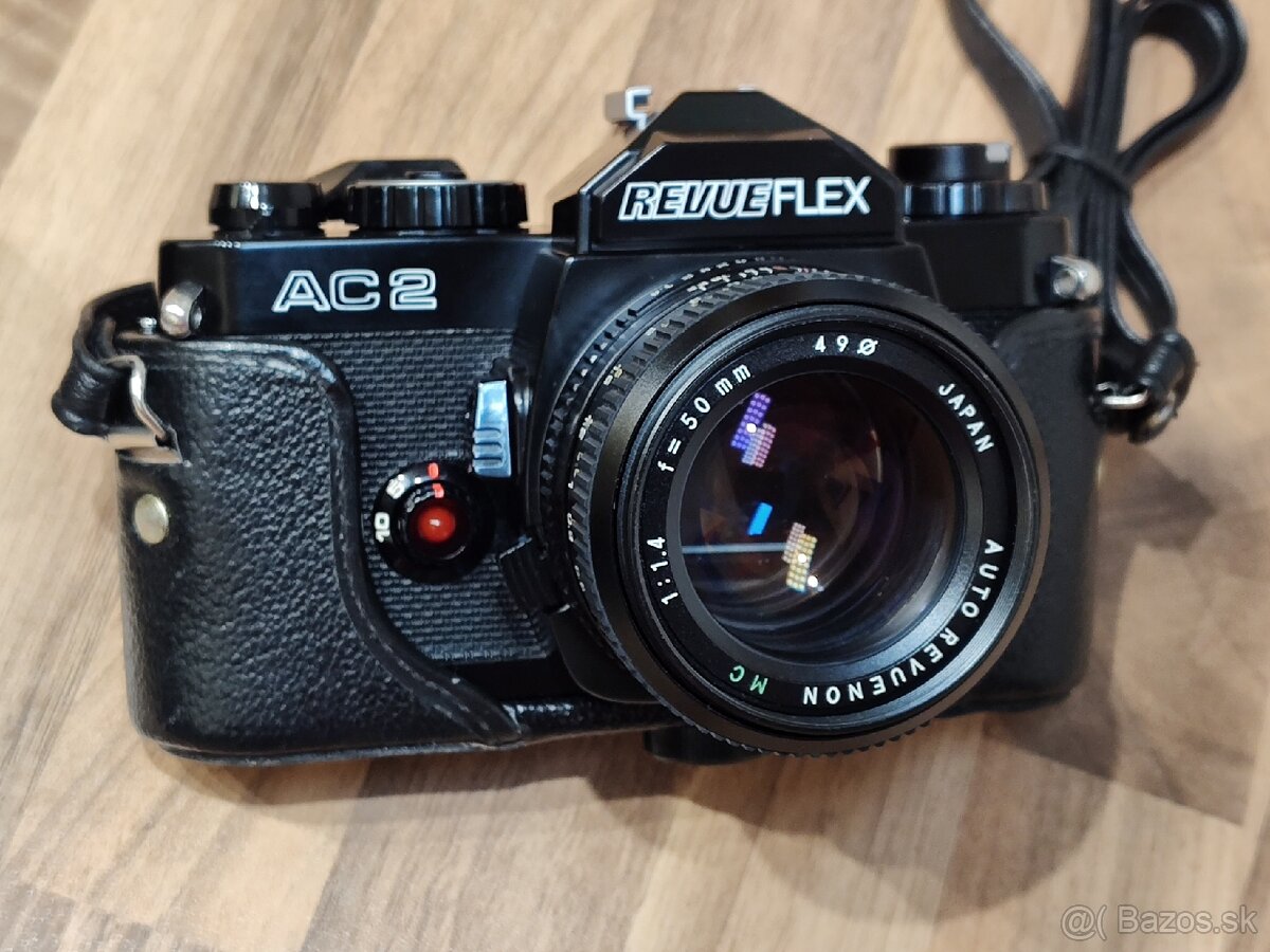 Kinofilm Revueflex AC-2 + objektivy 50/1.4 + 135/2.8 - 3