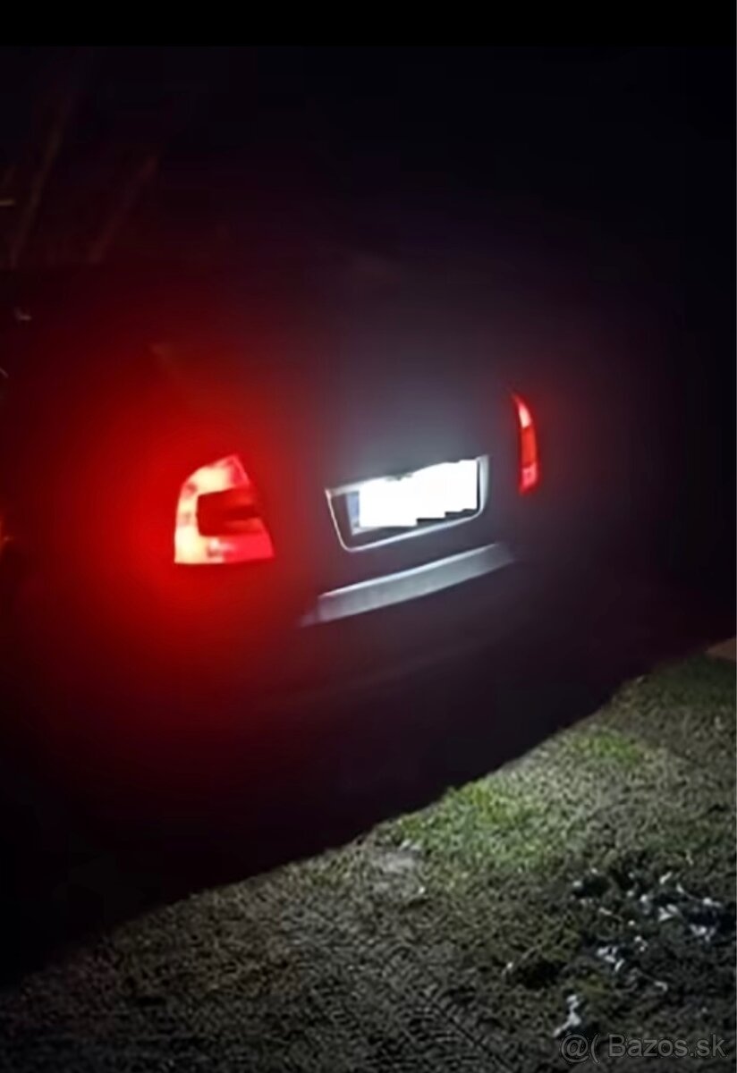 ‼️LED osvetlenie ŠPZ octavia 2 VW group ✅…. - 3