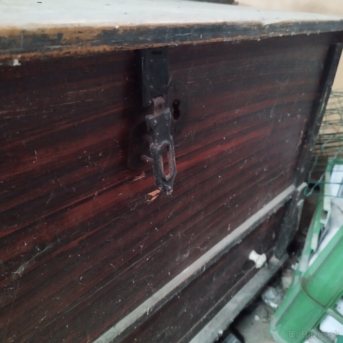 Veľká drevená truhlica - 3